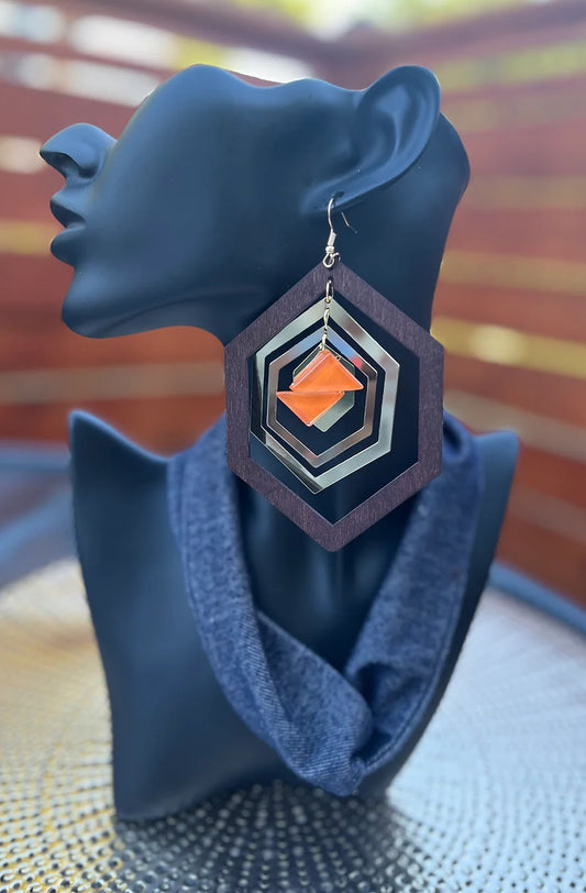 Orange and Brown