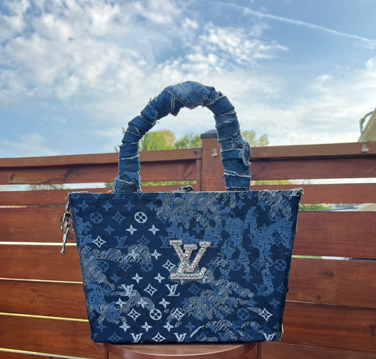Denim Luxe” SISgar Tote